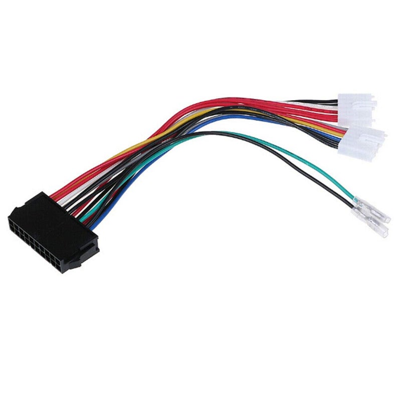 TGOOD 20P ATX to 2 Port 6Pin at PSU Converter Power Cable for Computer 286 386 486 - Image 1